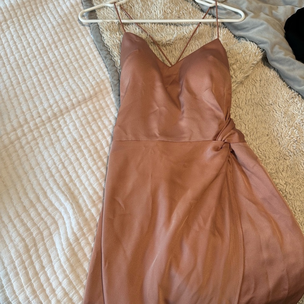 Light pink/orange dress